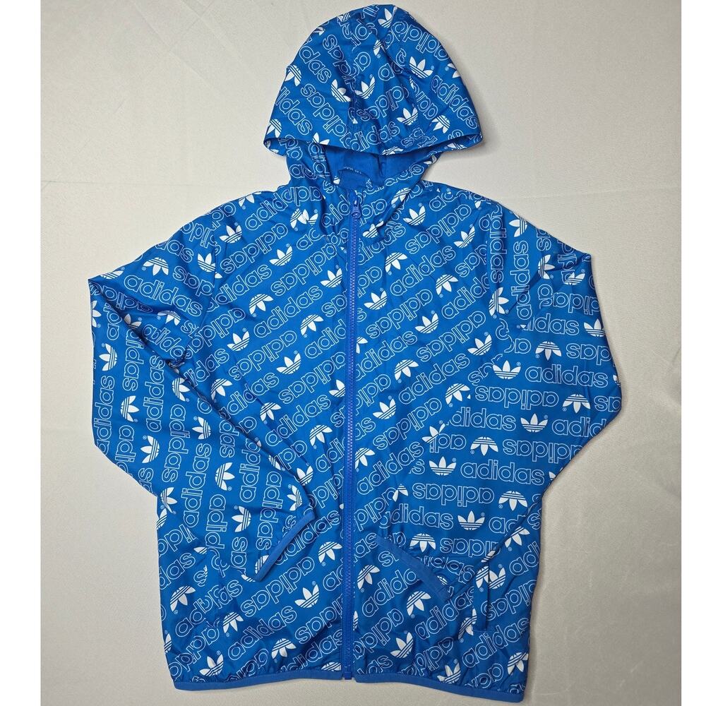 Adidas Originals Monogram Windbreaker Youth Size S
